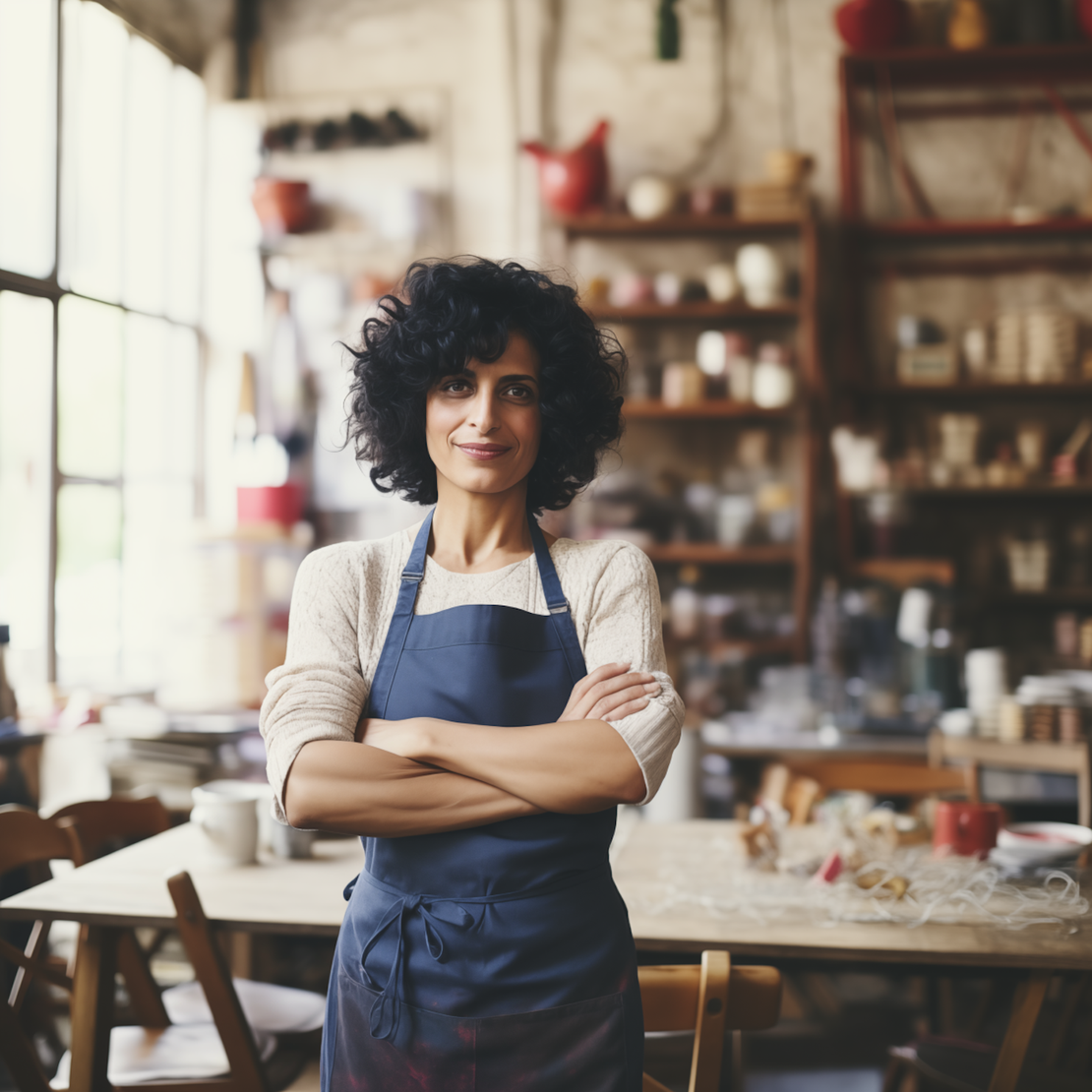 Petite entreprise locale utilisant des outils numériques